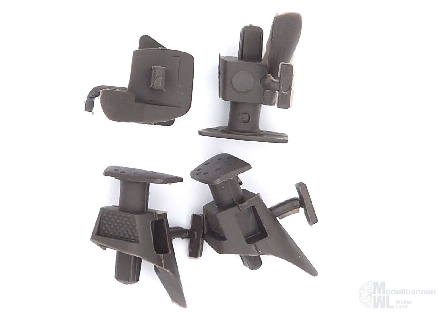 Märklin Ersatzeile E200689 - ERSATZTEIL: Puffer rechts braun 4 St